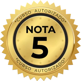 Curso autorizado pelo MEC, nota 5
